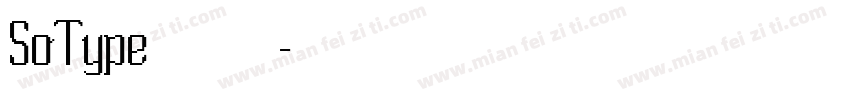 SoType 字体下载字体转换
